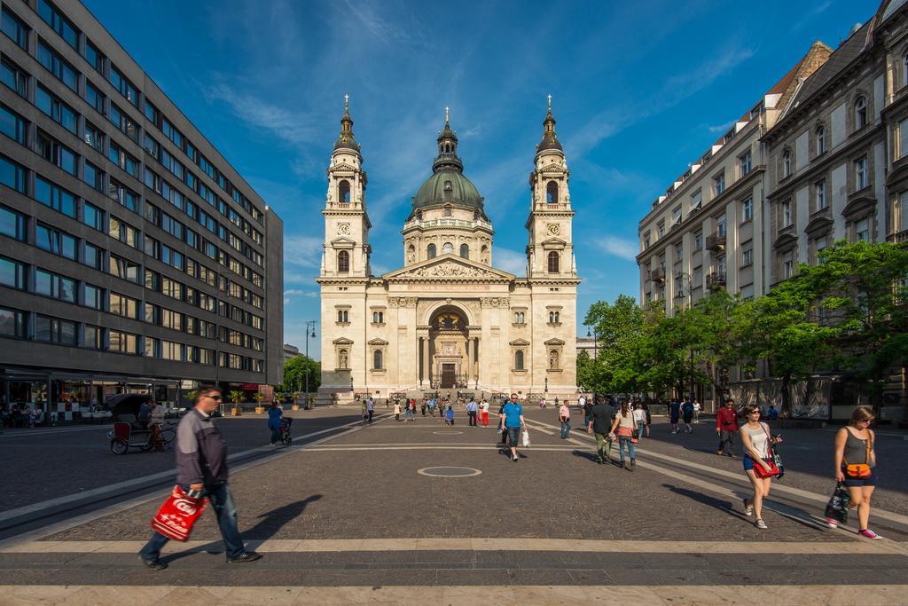 Green Pearl Apartment At St Stephen' S Basilica Budapest Exterior foto